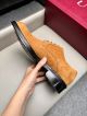 Gucci Man Brown Calfskin Business Leather Shoes 042895 (8)_th.jpg